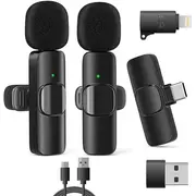 Mikrofon Realpower Hs-1, Wireless Microphone, 2 mikrofony, 1 odbiornik  495513 4040895012562