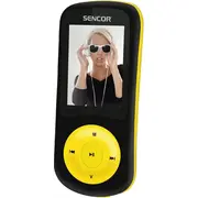 Sencor Mp3, Mp4 Player Sfp 5870Byl, 8Gb Memory, Radio  5870Byl 8590669134120