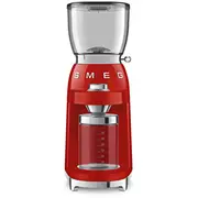 Smeg Coffee Grinder 50Style Red Cgf11Rdeu  8017709318000