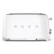 Smeg Toaster 2X4 50Style White Tsf02Wheu  8017709231125