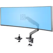 Startech.com  Desk Mount For 49 Ultrawide Curved Screen, Max 44Lb - Befestigungskit Federarm, Schwenkarm, Basis, Vesa-Halterung H1M1Ag1-Monitor-Arm 0065030906333