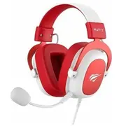 Słuchawki Havit gamingowe H2002D biały/Red  6950676214147