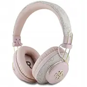 Słuchawki Guess nauszne Bluetooth Enc Metal 4G Logo Pink  Gubhs72P4Fc4Mp 3666339397364