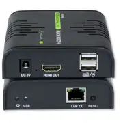 Techly 028214 Kvm Extender Hdmi  Usb over Cat5E/Cat6 twisted pair, up to 120M 8054529028214 Avteyve00028214