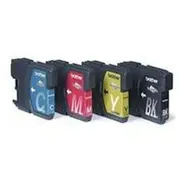 Tusz Brother zestaw tuszy oryginalnych Lc-1100Hyvalbp Cyan, magenta, yellow, black  Lc1100Hyvalbp 5014047564871