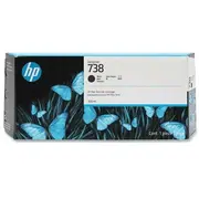Hp 738 300-Ml Black Designjet Ink Cartridge  498N8A 196068358891