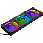 Phanteks D30 Pwm Regular Airflow D-Rgb fan, Triple Pack - 120Mm, black  Luph-081 0886523002949 Ph-F120D30DrgbPwmBk013P