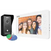 Wideodomofon Eura Vdp-76A3 biały monitor  5905548279091