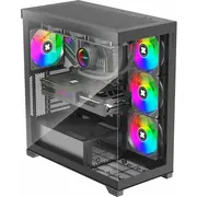 Xilence Midi Xg171 Gleam Black X818.Argb  4044953504068