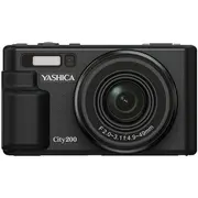 Yashica City 200 Black  Yas-Dgc200-Bk 4582712710386