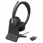 Yealink Dect Headset Wh64 Hybrid Dual with Charging Stand Teams  1208697 6938818320666