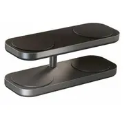 Zens Aluminium Series Quattro Wireless Charger Pro 4 with 65W Qi2 Power Adapter, Black  Zeqc01B/00 8720618634559