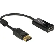 Adapter Av Delock Displayport - Hdmi Black 62609  4043619626090