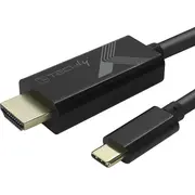 Adapter Av Techly Kabel Usb-C M auf Hdmi 2.0 4K Black 5M  Iadap-Usbc-Hdmi5Ty 8059018361889