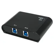Adapter Usb Logilink - Usb-B x2 Black  Ua0216 4052792030822