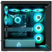 Arctic Xtender Mirror Black E-Atx Gaming Case with Side Window  Acpcc00018A 4895265000577 2A53-003