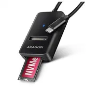 Axagon  Usb-C 10Gbps adapter for fast connection of M.2 Nvme and Sata Ssd, cable 10 cm Adm2-Cm 8595247908230