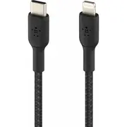 Kabel Usb Belkin Usb-C - Lightning 1 m Black Caa004Bt1Mbk  0745883788798