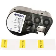 Brady M4-91-427-Yl etykiet do nadruku Black, Yellow Samoprzylepne etykiety drukowania  0888434591734