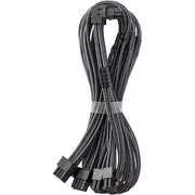 Cablemod C-Series Pro Kabel połączeniowe - Wariant B, 90, 16-Pin do 4X 8-Pin Pcie, węgiel  Cm-Pcsr-16P4-Rbn60Kc-5Pk-R-Ss 694365697557
