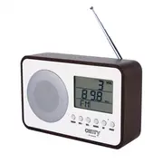 Camry  Digital Radio Cr 1153 5 W White/Woden 5902934830355