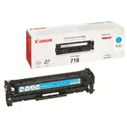 Canon 718 C  Toner Cartridge Cyan 2661B002 4960999628608