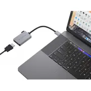 Adapter Usb Conceptronic Abby22G Usb-C - Hdmi Silver  4015867240991