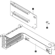 Lenovo Dcg Ts x16/x8 Pcie Riser  5715063739419