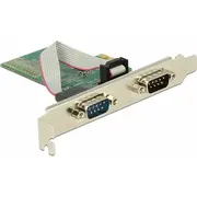 Delock Pcie 2.0 x1 - 2X Rs-232 89555  4043619895557