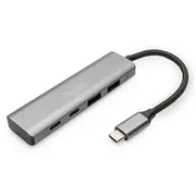 Digitus  Usb-C 4 Port Hub 2X Usb-A Gen2 Da-70245 4016032485766