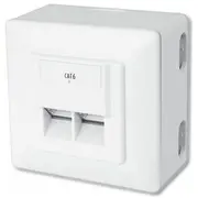 Digitus Gniazdo Cat 6 2Xrj45 Dn-9006/B5-N  4016032175742