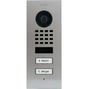 Doorbird D1102V Ip Vid. Türst. V4A Edels. 2Ruftasten Unterputz  423866812 4260423866812