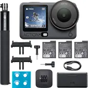 Dji Osmo Action 6 Adventure Combo Camera 40 Mpx 4K 120Fps Black Eu Cp.os.00000506.03  126107 6937224126107 164565