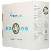 Extralink Cat5E Utp U/Utp V2 Indoor  Twisted Pair Network Cable 305M Ex.10055 5903148910055