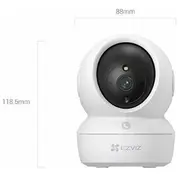 Ezviz H6C Pro 3K Spherical Ip security camera Indoor 2880 x 1620 pixels Desk  Cs-H6C 5Mp,W2 6941545634388