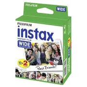 Fujifilm  Instax Wide Glossy 10Plx2 Film 108 x 86 mm Quantity 20 8720094753843 4547410173772