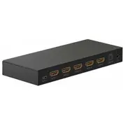Goobay Przełącznik Hdmi 4 do 1 z wyjściem audio  58490 4040849584909