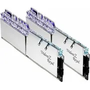 G.skill Pc Memory Ddr4 32Gb 2X16Gb Tridentz Royal Rgb 3200Mhz Cl16 Xmp2 Silver  F4-3200C16D-32Gtrs 4713294221940 Pamgskdr40270