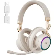 Havit Fuxi-H8 - wireless gaming headphones Gold  6939119045227