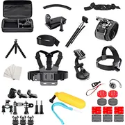 Hurtel Zestaw 50 w 1 akcesoria do kamer sportowych Gopro Sjcam  7426825352682 5907769372247