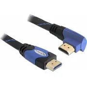 Kabel Delock Hdmi - 2M niebieski 82956  4043619829569