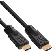 Kabel Inline Hdmi - 20M Black 17620P  4043718097074