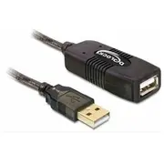 Kabel Usb Delock Usb-A - microUSB 20 m Black 82690  4043619826902