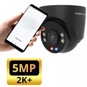 Foscam W5Ep 5Mp Poe Ip Surveillance Camera  Black 6954836098998 Cipfsckam0058