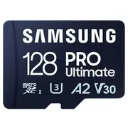 Karta Samsung Pro Ultimate Microsdxc 128 Gb Class 10 Uhs-I/U3 A2 V30 Mb-My128Sb/Ww  8806094957235