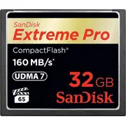Sandisk Extreme Pro 32 Gb Compactflash Speicherkarte bis zu 160 Mb/S  Sdcfxps032Gx46 0619659102432