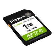Kingston Sdxc Canvas Select Plus Gen3 1Tb 150R Class 10 Uhs-I  Sds3/1Tb 740617348378 Sfkinsdt01Cs310