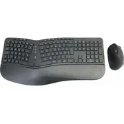 Klawiatura  mysz Conceptronic Wireless KeyboardMouse ergo Niemiecki układ sw Orazio02De 4015867226995