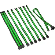 Kolink Core Pro Braided Cable Extension Kit 12V-2X6 Type 2 - Venom Green  Corepro-Ek-12Vt2-Grn 5999094005785