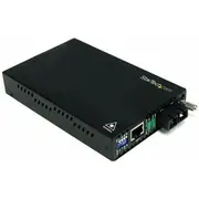 Konwerter światłowodowy Startech Ethernet Sm Fiber Converter Sc Et90110Sm302  0065030846264